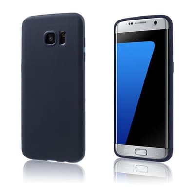 Christensen Samsung Galaxy S7 Edge Gelécover - Mørkeblå