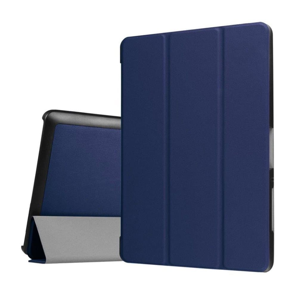 Acer Iconia Tab 10 B3-A30 trendikäs nahkakotelo - Tummansini