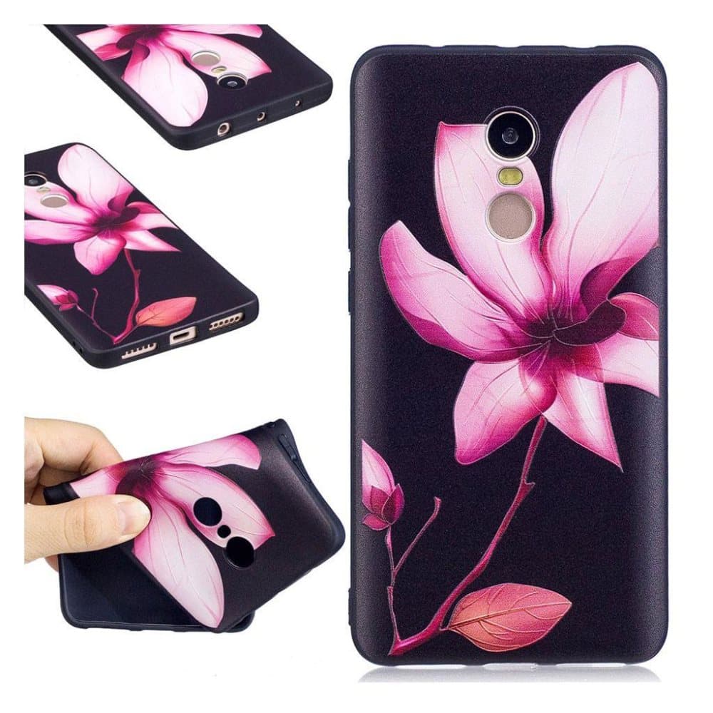 Xiaomi Redmi Note 4 Blød cover - Elegant blomst