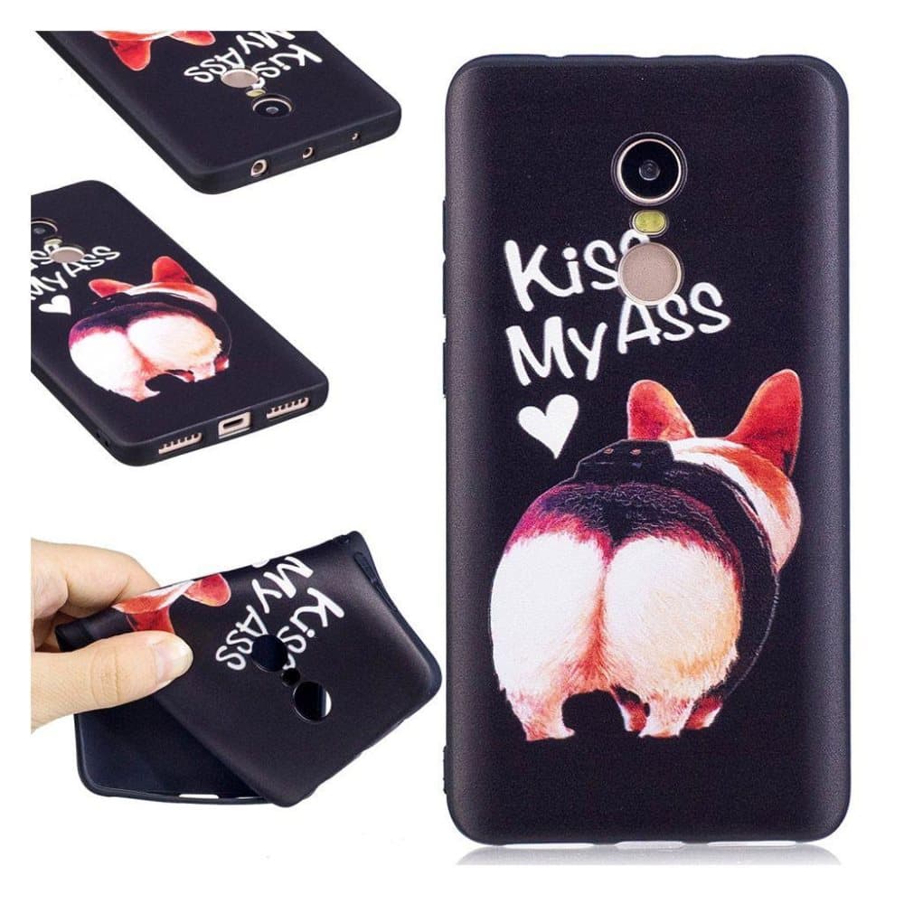 Xiaomi Redmi Note 4 Blød cover - Kiss My Ass