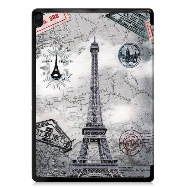 Tri-fold Fodral till Lenovo Tab E10 - Eiffel Tower