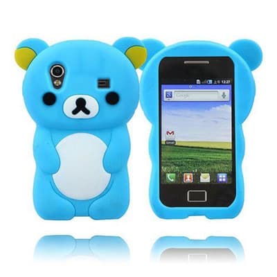 Cute Bear (Lyseblå) Samsung Galaxy Ace Cover