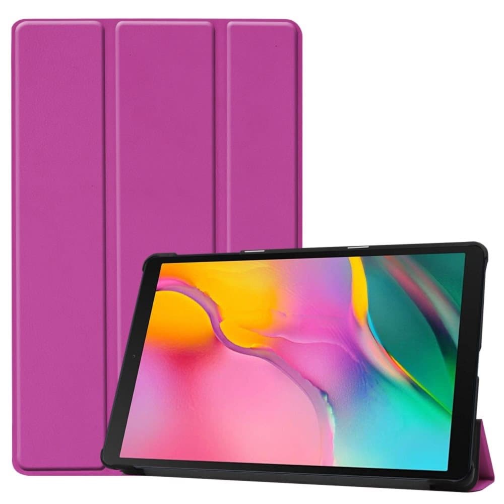 Tri-fold Stand Case for Samsung Galaxy Tab A 10.1 2019 - Purple