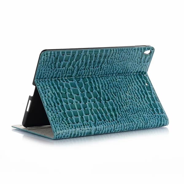 Plånboksfodral iPad Air 10.5" (2019) / iPad Air 3 - Krokodilmönster (Turkos)