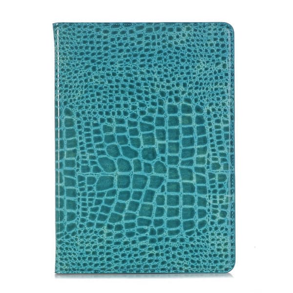 Plånboksfodral iPad Air 10.5" (2019) / iPad Air 3 - Krokodilmönster (Turkos)