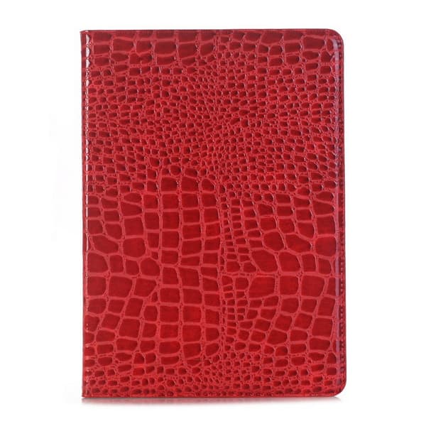 Plånboksfodral iPad Air 10.5" (2019) / iPad Air 3 - Krokodilmönster (Röd)