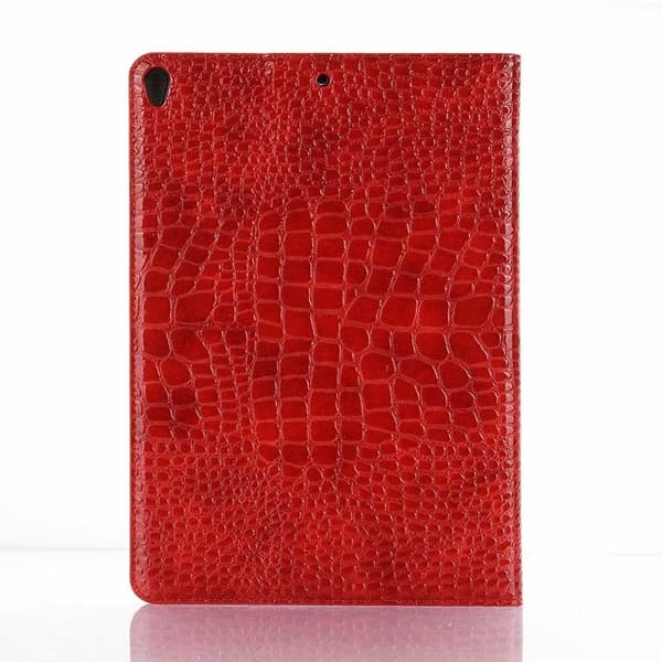 Plånboksfodral iPad Air 10.5" (2019) / iPad Air 3 - Krokodilmönster (Röd)