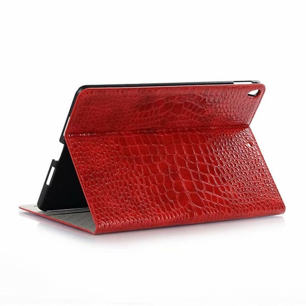 Plånboksfodral iPad Air 10.5" (2019) / iPad Air 3 - Krokodilmönster (Röd)