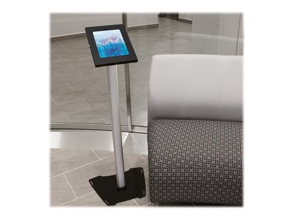 StarTech.com Secure Tablet Floor Stand - Anti-Theft - Lockable Tablet Mount - For 9.7" Tablets - Metal Construction - Fixed Height (STNDTBLT1FS) - Mo