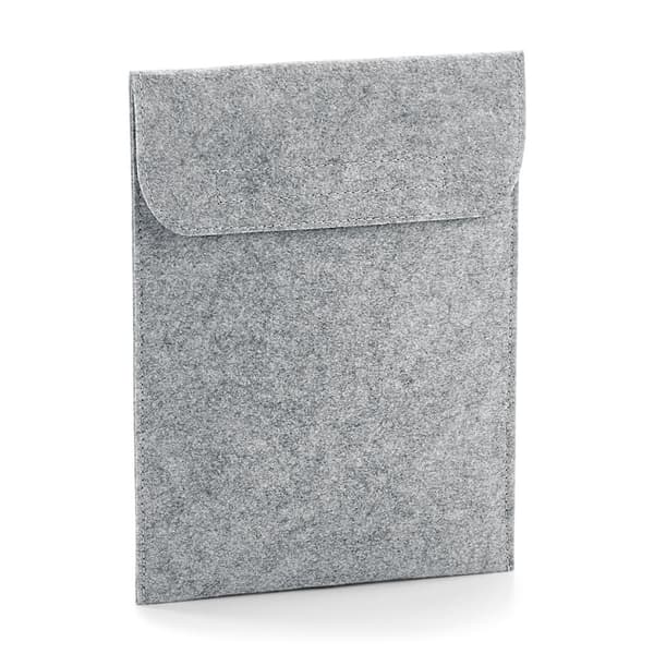 BagBase Felt iPad Slip Case Grey Melange One Size