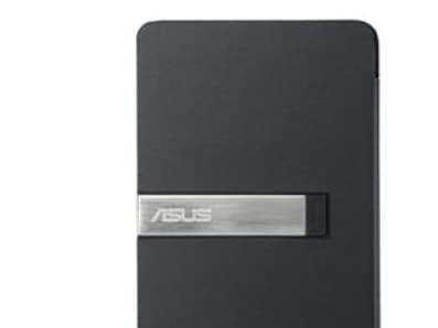 ASUS Turn Case - Skyddsfodral för surfplatta - polyuretan, polykarbonat - svart - för Fonepad ME371MG