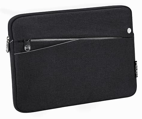 PEDEA Fashion - Eske for nettbrett - nylon - svart - 12.9" - for Apple 12.9-inch iPad Pro (1. generasjon, 2. generasjon)