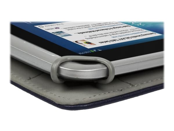Riva Case 3017 - Tabletin kääntyvä suojus - polyuretaaninahka - sininen - 10.1"
