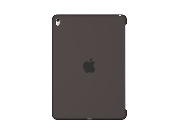 Apple - Baksidesskydd för surfplatta - silikon - kakao - 9.7"