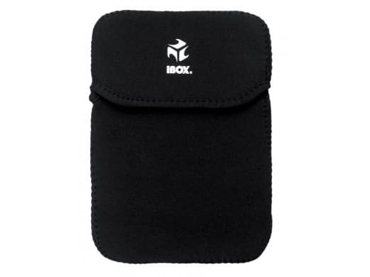 iBOX TB01 - Skyddsfodral för surfplatta - neopren - svart - 7"
