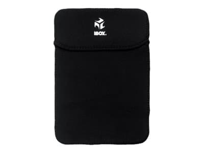 iBOX TB01 - Skyddsfodral för surfplatta - neopren - svart - 7"