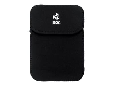 iBOX TB01 - Skyddsfodral för surfplatta - neopren - svart - 7"