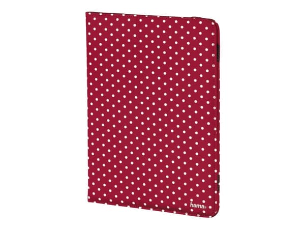 Hama - Lommebok for nettbrett - polyester - rød - 10.1"