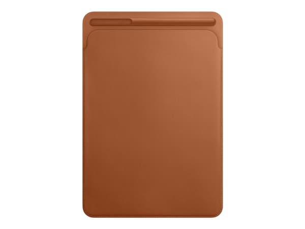 Apple - Skyddshölje för surfplatta - läder - sadelbrun - 10.5"