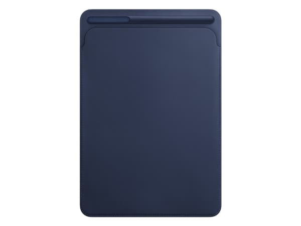 Apple - Skyddshölje för surfplatta - läder - midnattsblå - 10.5"