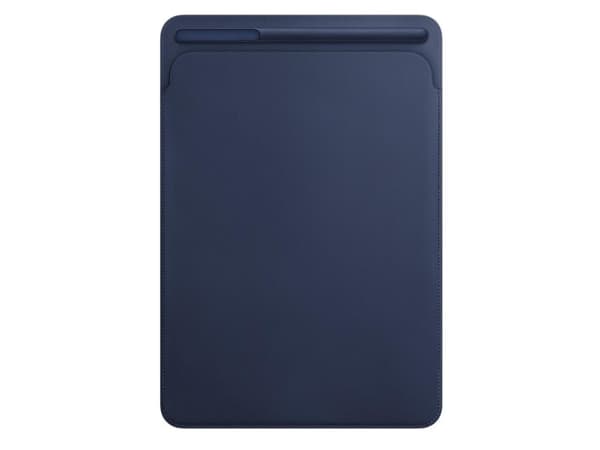 Apple - Skyddshölje för surfplatta - läder - midnattsblå - 10.5"