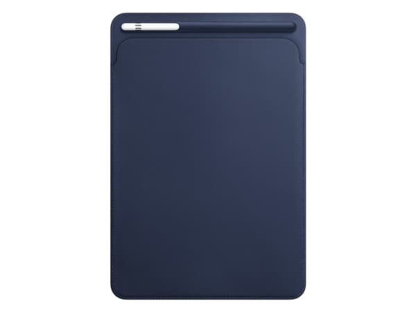Apple - Skyddshölje för surfplatta - läder - midnattsblå - 10.5"