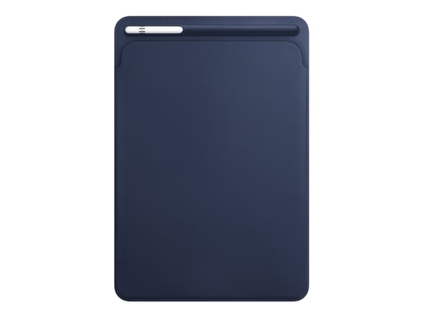 Apple - Skyddshölje för surfplatta - läder - midnattsblå - 10.5"