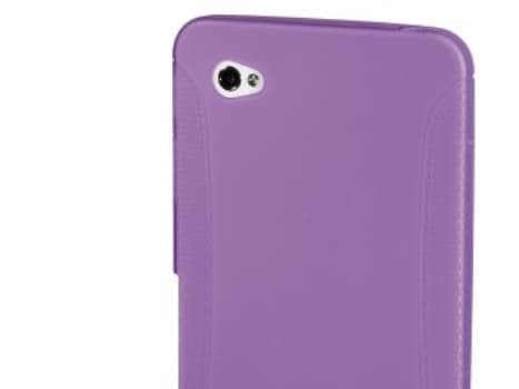 Hama Cover "TPU" for Samsung Galaxy Tab - Skydd för surfplatta - termoplastisk polyuretan (TPU) - lila - för Samsung Galaxy Tab