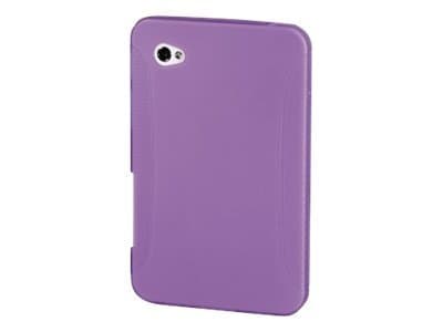 Hama Cover "TPU" for Samsung Galaxy Tab - Skydd för surfplatta - termoplastisk polyuretan (TPU) - lila - för Samsung Galaxy Tab