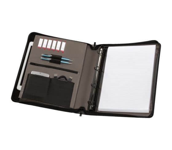 Wenger Affiliate - Zippad mapp för bord/tilbehør - nylon - sort - 10"