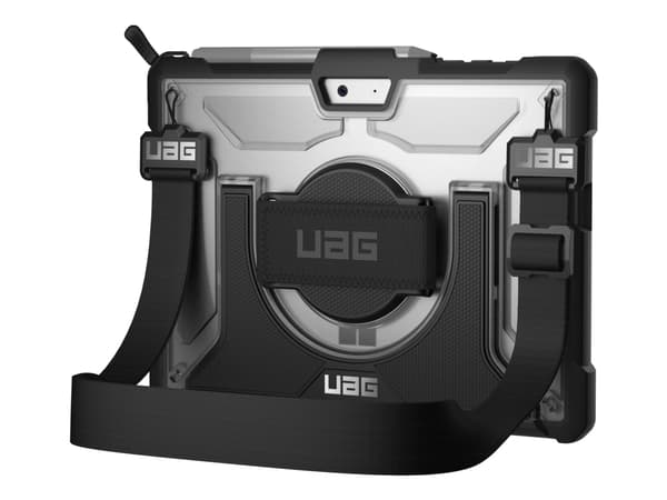 UAG Case for Microsoft Surface Go 3/Go 2/Go [10.5-inch] w/ Handstrap - Plasma Ice - Baksidedeksel for nettbrett - robust - gummi - is - for Microsoft