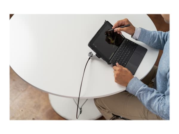 Kensington BlackBelt Rugged Case for Surface Go - Beskyttelsesboks for nettbrett - robust - silikon, termoplast-polyuretan (TPU), polykarbonat - svar