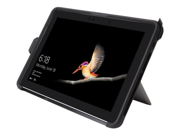 Kensington BlackBelt Rugged Case for Surface Go - Beskyttelsesboks for nettbrett - robust - silikon, termoplast-polyuretan (TPU), polykarbonat - svar