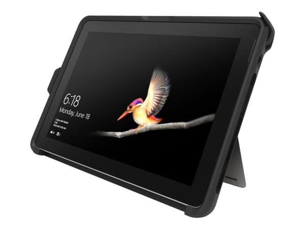 Kensington BlackBelt Rugged Case for Surface Go - Beskyttelsesboks for nettbrett - robust - silikon, termoplast-polyuretan (TPU), polykarbonat - svar