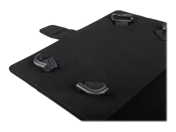 Tucano Unico - Vikbart fodral för surfplatta - svart - 10"