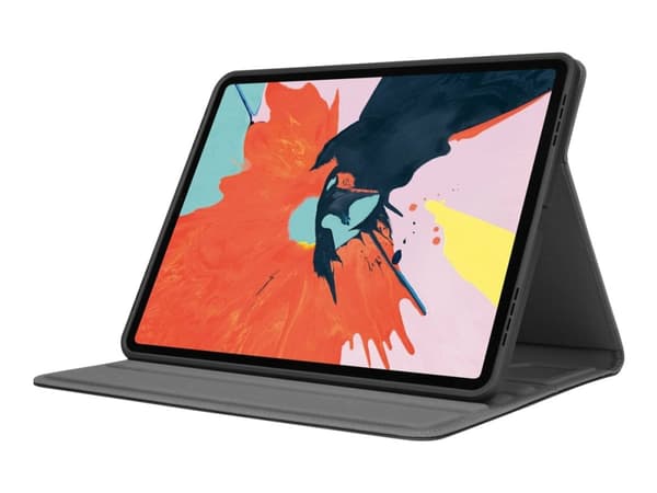 Targus VersaVu Classic - Flipomslag til tablet - polyurethan - sort - 12.9" - for Apple 12.9-inch iPad Pro (3. generation)