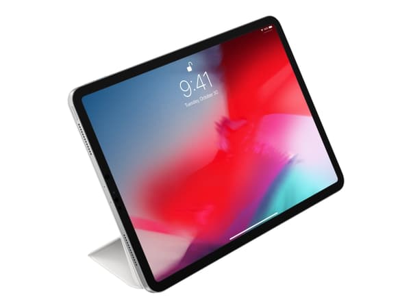 Apple Smart - Vikbart fodral för surfplatta - vit - 11" - för 11-inch iPad Pro (1:a generation)