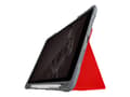 Miniatyrbilde 2 av 5: STM dux Plus Duo - Lommebok for nettbrett - robust - polykarbonat, termoplast-polyuretan (TPU) - rød - akademisk - for Apple 10.2-inch iPad (7. gener