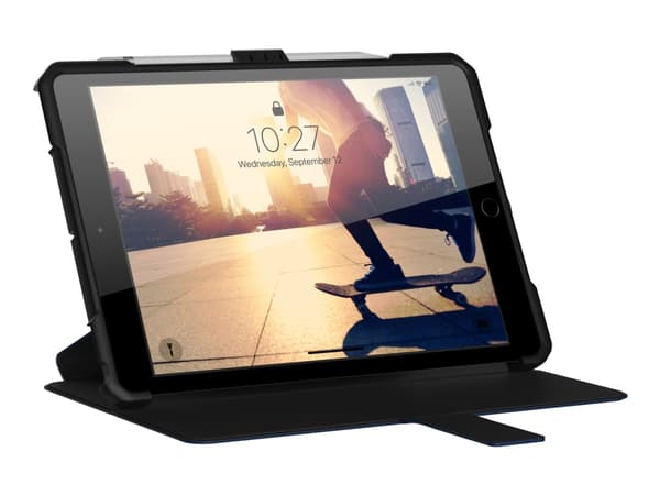 UAG Case for iPad 10.2-in (9/8/7 Gen, 2021/2020/2019) - Metropolis Cobalt - Baksidedeksel for nettbrett - polyuretan, termoplast-polyuretan (TPU) - k