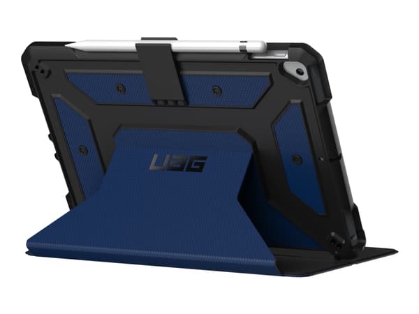 UAG Case for iPad 10.2-in (9/8/7 Gen, 2021/2020/2019) - Metropolis Cobalt - Baksidedeksel for nettbrett - polyuretan, termoplast-polyuretan (TPU) - k
