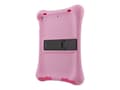 Miniatyrbilde 5 av 5: DELTACO TPF-1309 - Baksidedeksel for nettbrett - silikongummi - rosa - 10.2" - 10.5" - for Apple 10.2-inch iPad (7. generasjon); 10.5-inch iPad Air;