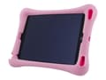 Miniatyrbilde 2 av 5: DELTACO TPF-1309 - Baksidedeksel for nettbrett - silikongummi - rosa - 10.2" - 10.5" - for Apple 10.2-inch iPad (7. generasjon); 10.5-inch iPad Air;