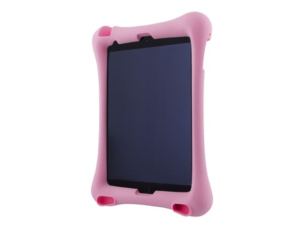DELTACO TPF-1309 - Baksidedeksel for nettbrett - silikongummi - rosa - 10.2" - 10.5" - for Apple 10.2-inch iPad (7. generasjon); 10.5-inch iPad Air;