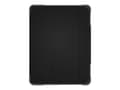 Miniatyrbild 5 av 5: STM dux Plus Duo - Flip cover för surfplatta - polykarbonat, termoplastisk polyuretan (TPU) - svart - för Apple 10,2-tums iPad (7:e generationen)