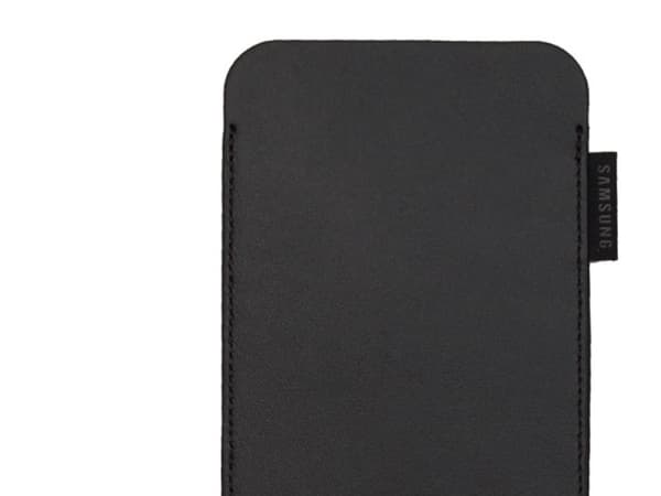 Samsung EFC-1E1LBE - Beskyttende deksel for nettbrett - lær - for Galaxy Note