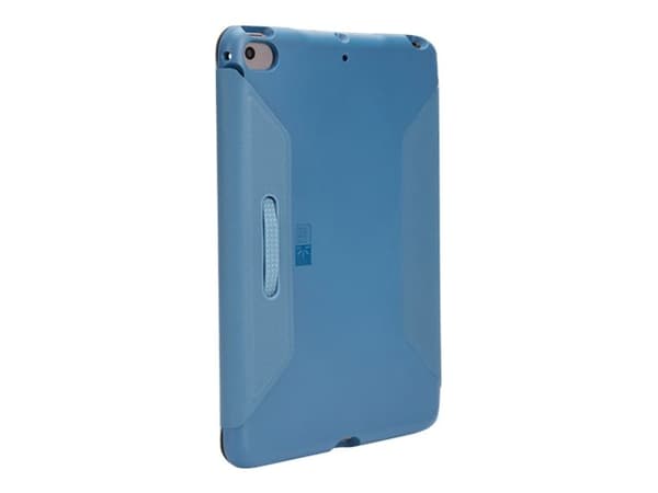 Case Logic SnapView - Vikbart fodral för surfplatta - polyuretan, termoplastisk polyuretan (TPU) - blå - för Apple iPad mini 5 (5:e generation)