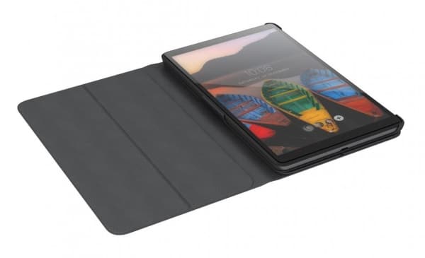 Lenovo Folio Case - Lommebok for nettbrett - svart - for Smart Tab M8 ZA5D; Tab M8 FHD (2nd Gen) ZA5F; M8 HD (2nd Gen) ZA5G, ZA5H