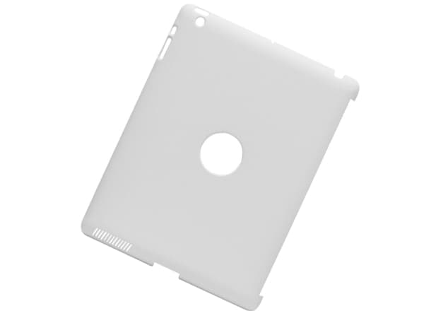 Sandberg Hard Back Case - Beskyttende deksel for nettbrett - hvit - for Apple iPad 2