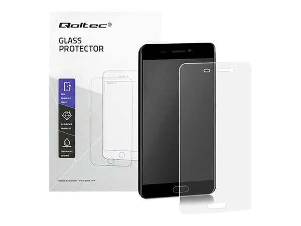 Qoltec Premium Tempered Glass - Skärmskydd för mobiltelefon - glas - 5.15" - transparent - för Xiaomi MI 5