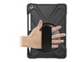 Miniatyrbilde 3 av 5: eSTUFF Defender Case - Baksidedeksel for nettbrett - svart - 9.7" - for Apple 9.7-inch iPad (5. generasjon, 6. generasjon)